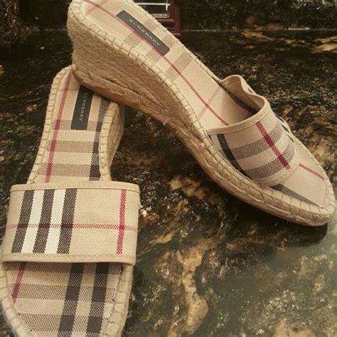 burberry espadrilles size review|burberry slippers women's.